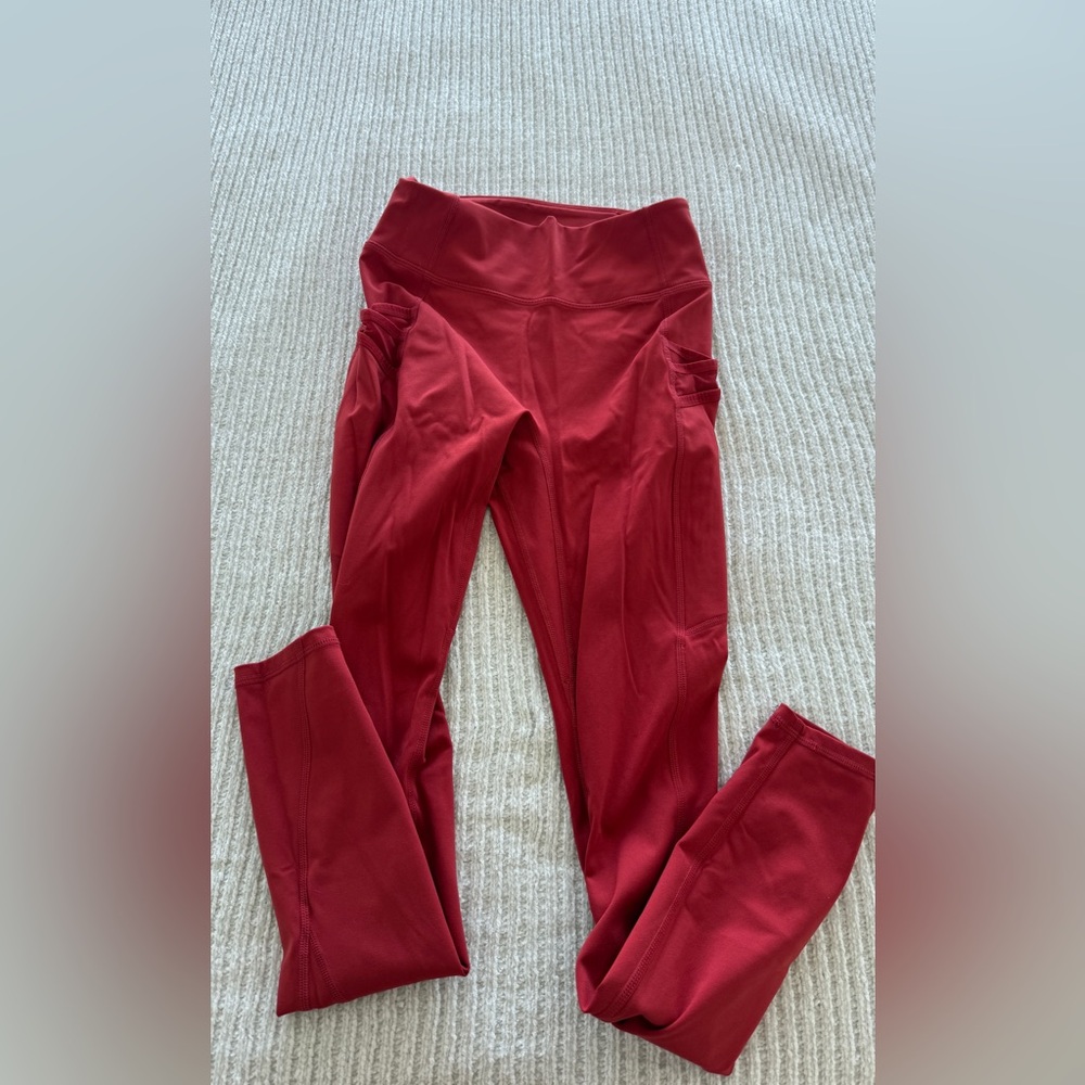 Fabletics Motion365 Red Leggings
